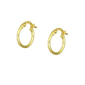 Σκουλαρίκια Κρίκοι Χρυσός K14 SKU-81926