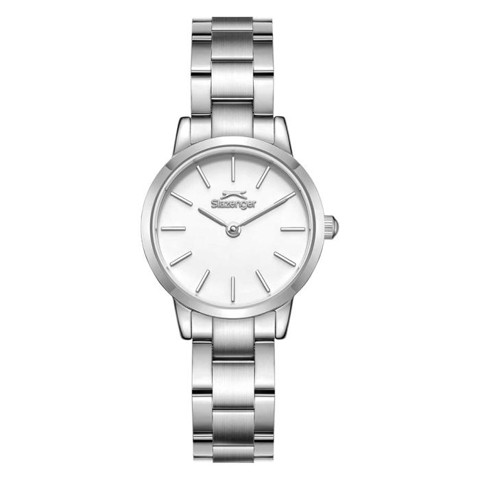 Γυναικείο Ρολόι SLAZENGER με Ασημί Μπρασελέ SKU-81037