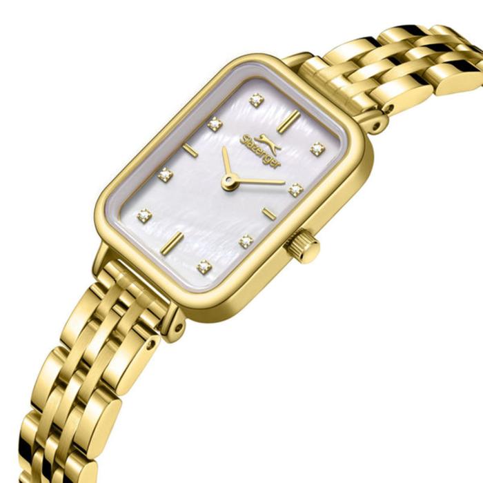 Γυναικείο Ρολόι SLAZENGER με Χρυσό Μπρασελέ SKU-81039