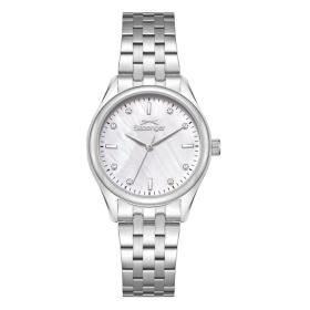 Γυναικείο Ρολόι SLAZENGER με Ασημί Μπρασελέ SKU-81046