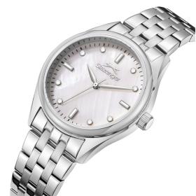 Γυναικείο Ρολόι SLAZENGER με Ασημί Μπρασελέ SKU-81046