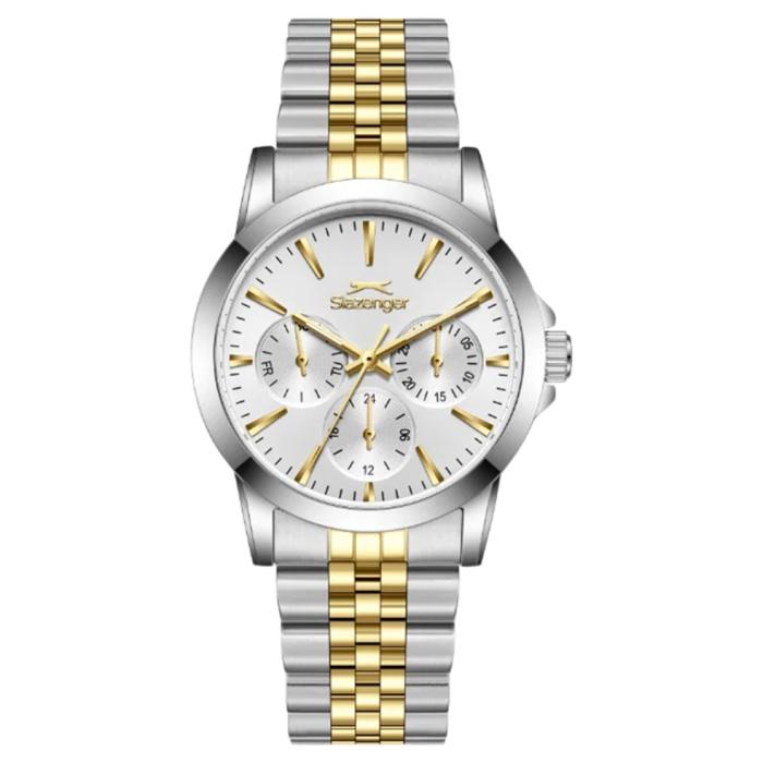 Γυναικείο Ρολόι SLAZENGER με Ασημί Καντράν SKU-81050