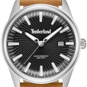 Ανδρικό Ρολόι TIMBERLAND Birch Road με Καφέ Δερμάτινο Λουράκι SKU-81066