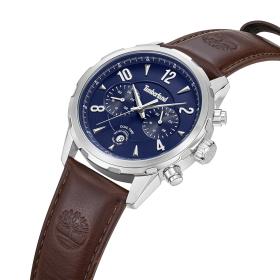 Ανδρικό Ρολόι TIMBERLAND Newkirk με Καφέ Δερμάτινο Λουράκι SKU-81069