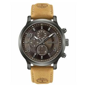 Ανδρικό Ρολόι TIMBERLAND Driscoll με Καφέ Δερμάτινο Λουράκι SKU-81876