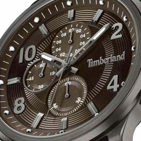 Ανδρικό Ρολόι TIMBERLAND Driscoll με Καφέ Δερμάτινο Λουράκι SKU-81876