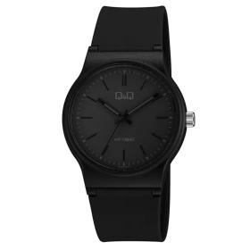 Ανδρικό Ρολόι Q&Q με Μαύρο Καντράν SKU-81120