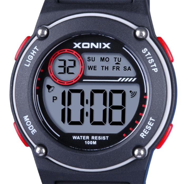 Παιδικό Ρολόι Xonix  με Μαύρο Λουράκι SKU-81138