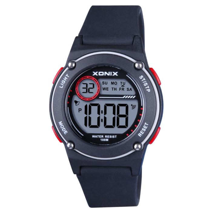 Παιδικό Ρολόι Xonix  με Μαύρο Λουράκι SKU-81138