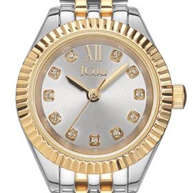 Γυναικείο Ρολόι JCOU Eden με Ασημί Καντράν SKU-81173