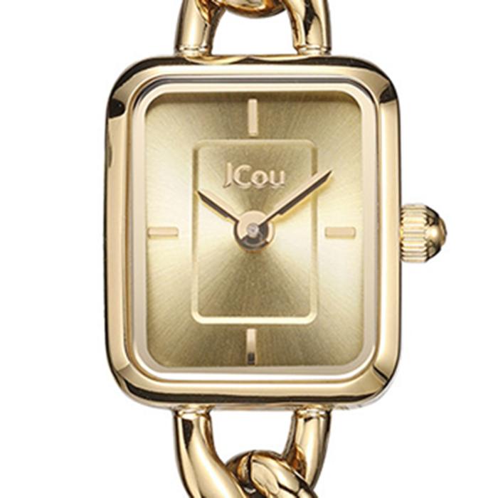 Γυναικείο Ρολόι JCOU Lyra με Χρυσό Καντράν SKU-81174