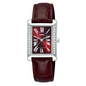 Γυναικείο Ρολόι LORUS με Κόκκινο Δερμάτινο Λουράκι SKU-81297