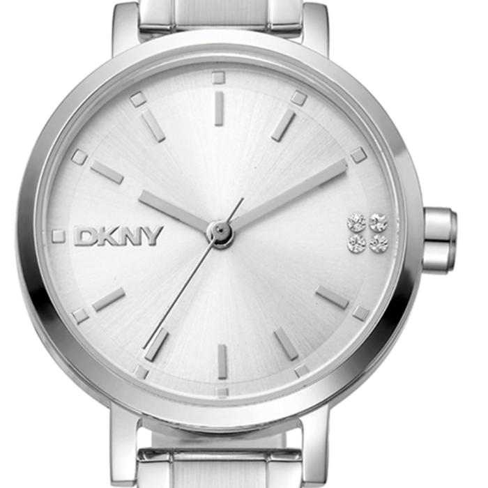 Γυναικείο Ρολόι DKNY Soho Glitz με Ασημί Καντράν SKU-81307