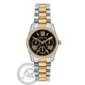 Γυναικείο Ρολόι MICHAEL KORS Lexington με Μαύρο Καντράν SKU-81310