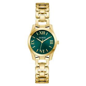 Γυναικείο Ρολόι GUESS Veda με Πράσινο Καντράν SKU-81776