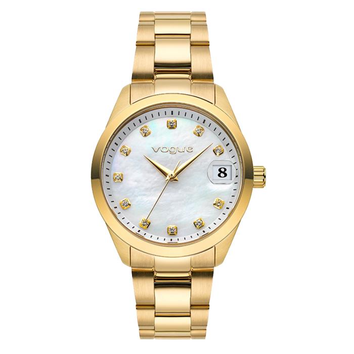 Γυναικείο Ρολόι VOGUE Reina με Χρυσό Μπρασελέ SKU-81836