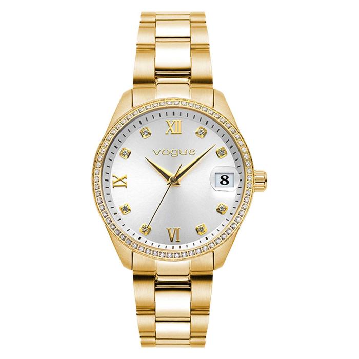 Γυναικείο Ρολόι VOGUE Reina Medium με Χρυσό Μπρασελέ SKU-81837