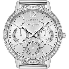 Γυναικείο Ρολόι VOGUE Louise Crystals με Ασημί Καντράν SKU-81839