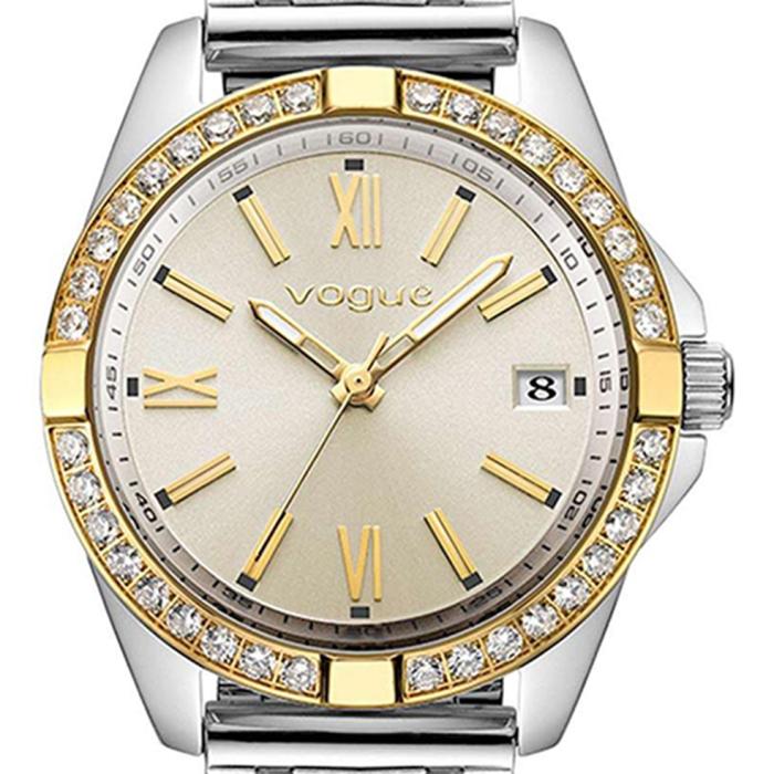 Γυναικείο Ρολόι VOGUE Liz Mini με Δίχρωμο Μπρασελέ SKU-81857