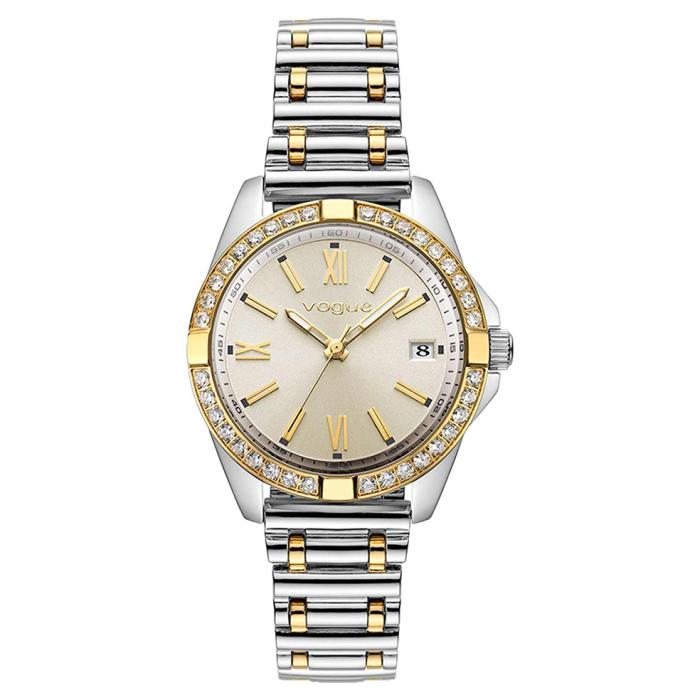 Γυναικείο Ρολόι VOGUE Liz Mini με Δίχρωμο Μπρασελέ SKU-81857