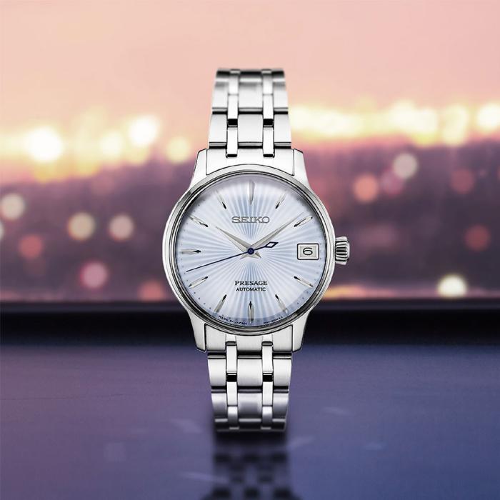 Ανδρικό Αυτόματο Ρολόι SEIKO Presage Cocktail Time Skydiving SKU-81302