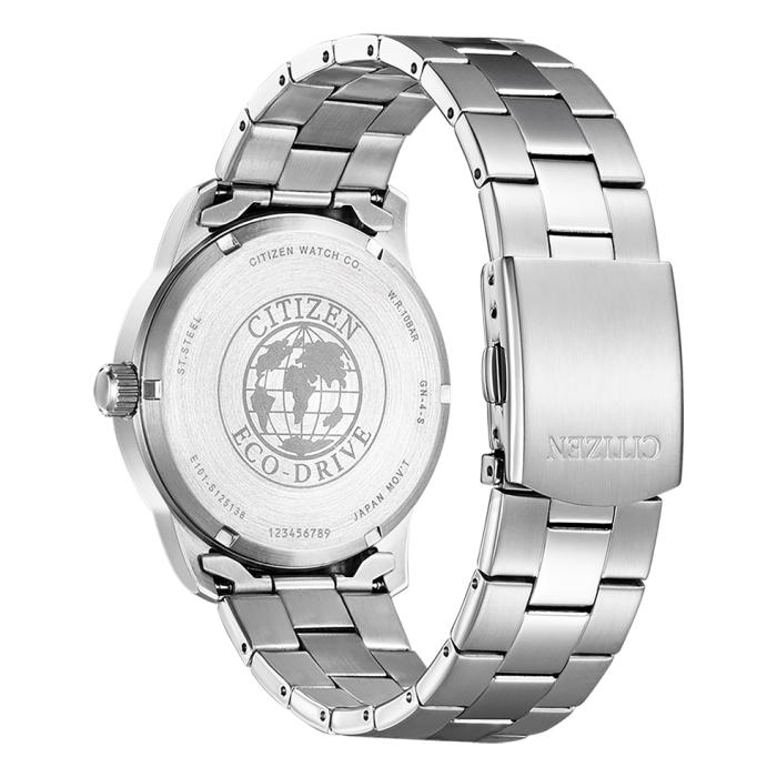 Ανδρικό Ρολόι CITIZEN Eco-Drive με Μαύρο Καντράν SKU-81806