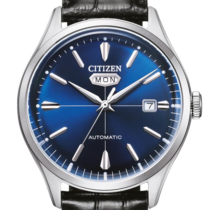 Ανδρικό Αυτόματο Ρολόι CITIZEN με Μπλέ Καντράν SKU-81808