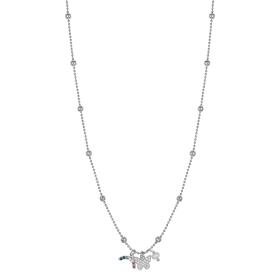 Γυναικείο Κολιέ Ασήμι 925° με Ζιργκόν SKU-82261