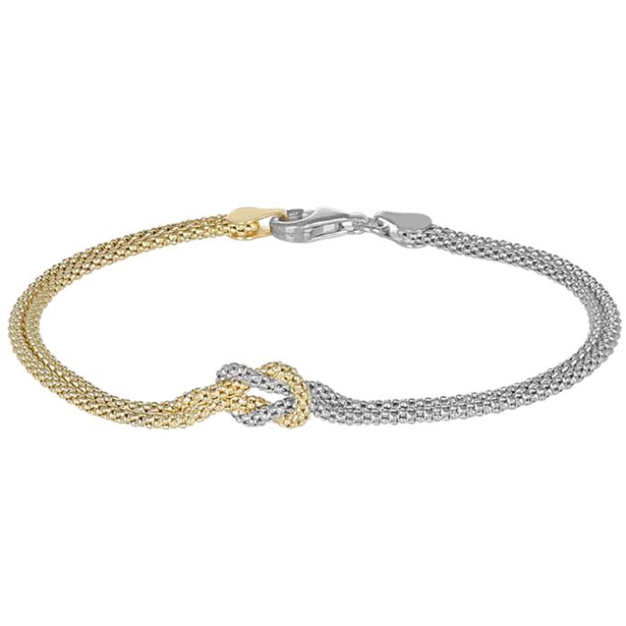 Γυναικείο Βραχιόλι Επίχρυσο Ασήμι 925° SKU-82431