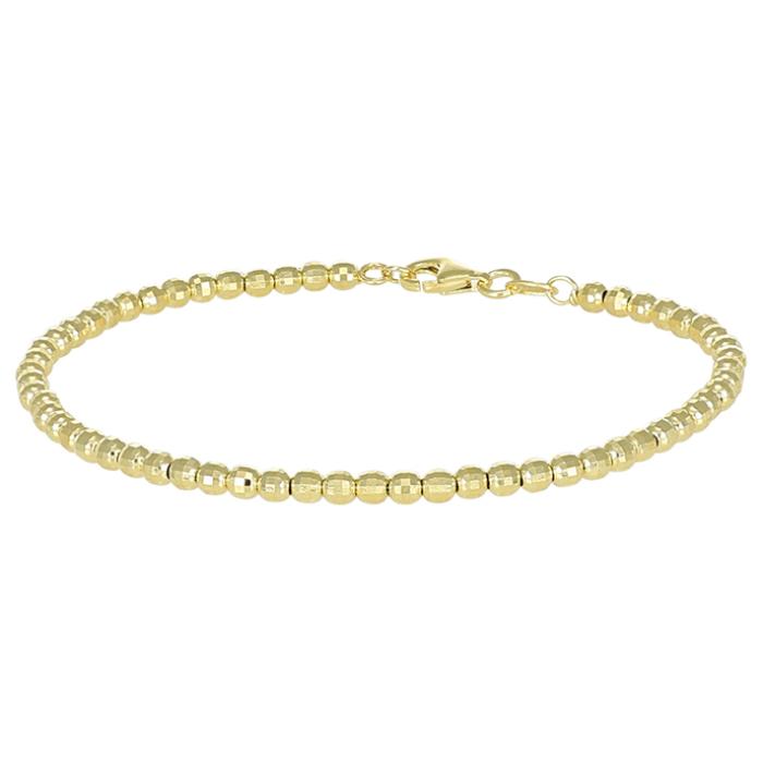 Βραχιόλι Ασήμι 925° με Κίτρινο Επίχρυσο SKU-82437