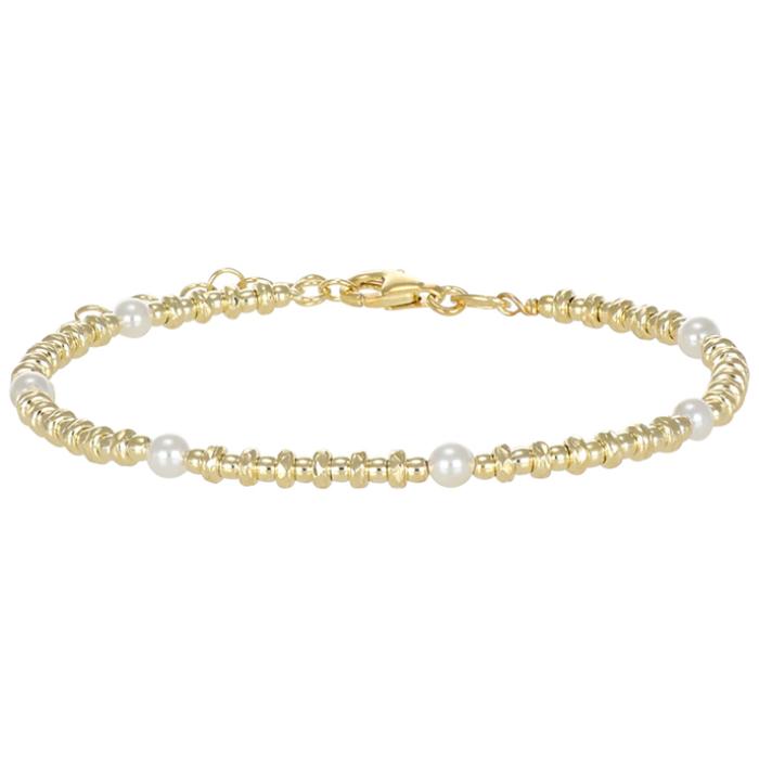 Βραχιόλι Ασήμι 925° με Πέρλες SKU-82467