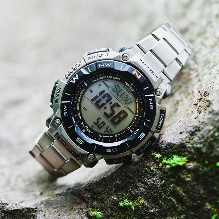 Ρολόι CASIO Protek Tough Solar Titanium Bracelet SKU-82593