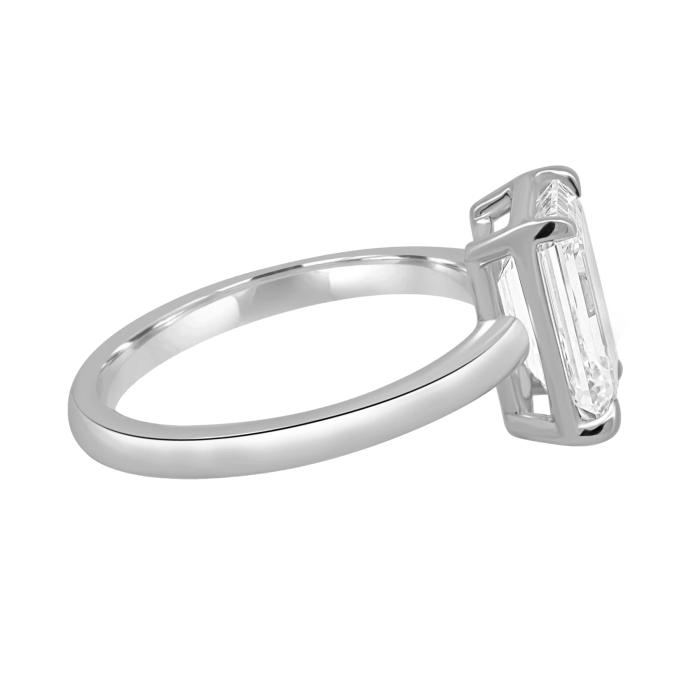 Μονόπετρο Δαχτυλίδι με Lab Grown Διαμάντι Λευκόχρυσος K18 SKU-82526