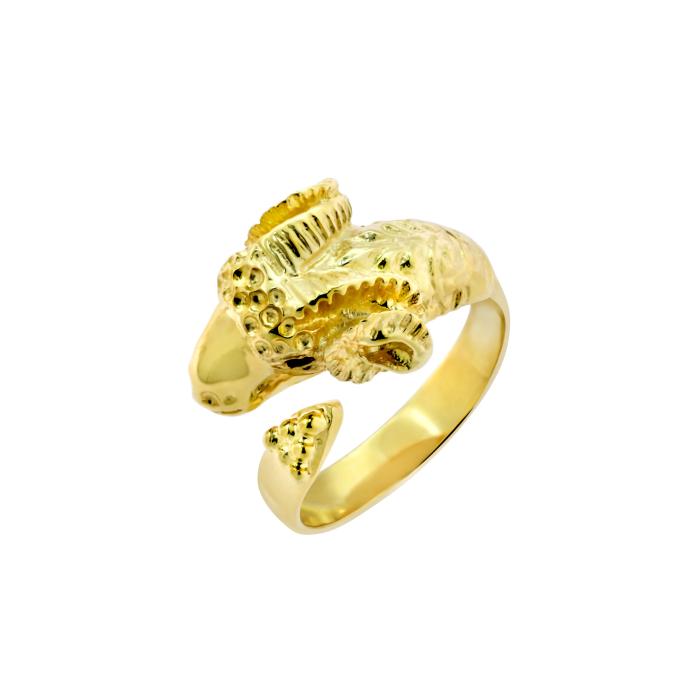 Δαχτυλίδι σε Αρχαιοελληνικό Ύφος Ασήμι 925° SKU-82630