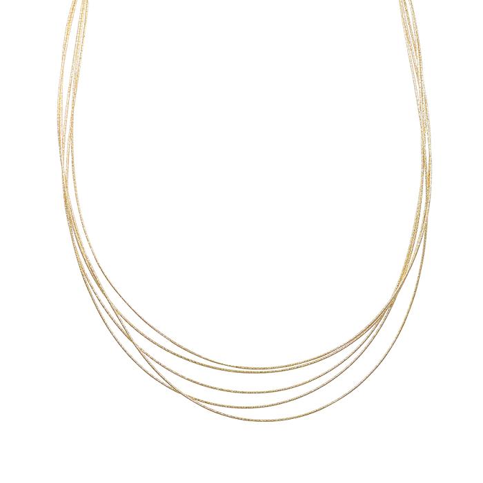 Γυναικείο Κολιέ Επίχρυσο Ασήμι 925° SKU-82274