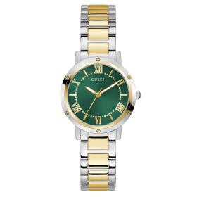Γυναικείο Ρολόι GUESS Dawn με Πράσινο Καντράν SKU-82542
