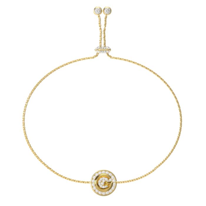 Βραχιόλι Guess G Crystal Ανοξείδωτο Ατσάλι & Ζιργκόν SKU-82568