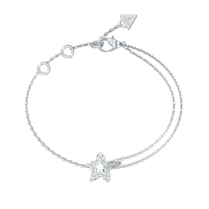 Γυναικείο Βραχιόλι Guess Iconique Ανοξείδωτο Ατσάλι & Ζιργκόν SKU-82570