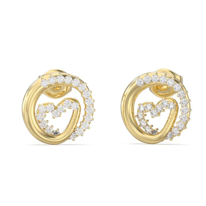 Σκουλαρίκια Guess Ιconique Ανοξείδωτο Ατσάλι & Ζιργκόν SKU-82575