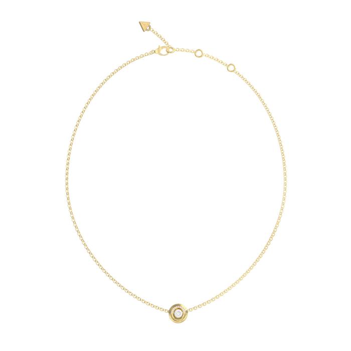 Κολιέ Guess Majorelle Ανοξείδωτο Ατσάλι με Λευκά Ζιργκόν SKU-82578