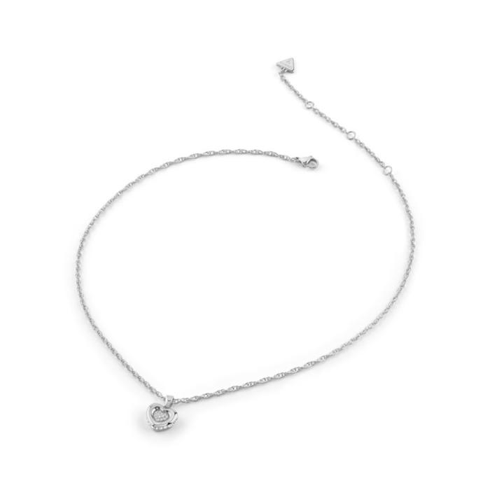 Γυναικείο Κολιέ GUESS LOVE Ανοξείδωτο Ατσάλι & Ζιργκόν SKU-82581