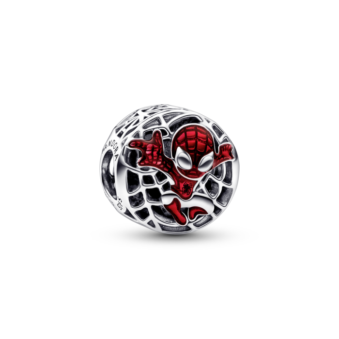 Σύμβολο Σπάιντερμαν σε Δράση Marvel Spider-Man Ασήμι 925 SKU-82028