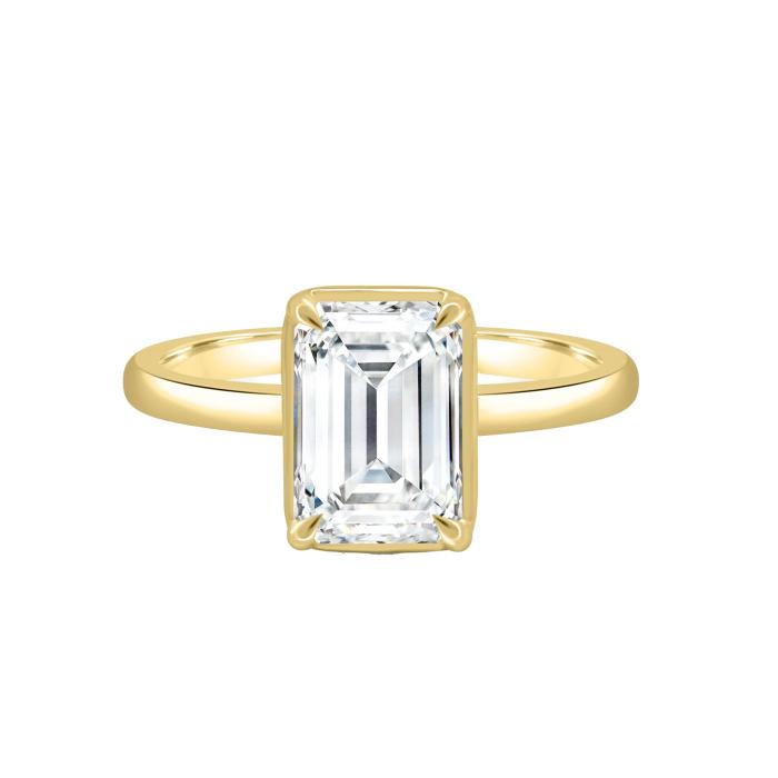 Μονόπετρο Δαχτυλίδι με Lab Grown Διαμάντι Χρυσός K18 SKU-82525