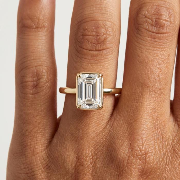 Μονόπετρο Δαχτυλίδι με Lab Grown Διαμάντι Χρυσός K18 SKU-82525