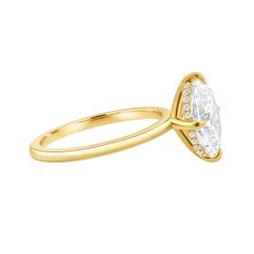 Μονόπετρο Δαχτυλίδι με Lab Grown Διαμάντι Χρυσός K18 SKU-82527