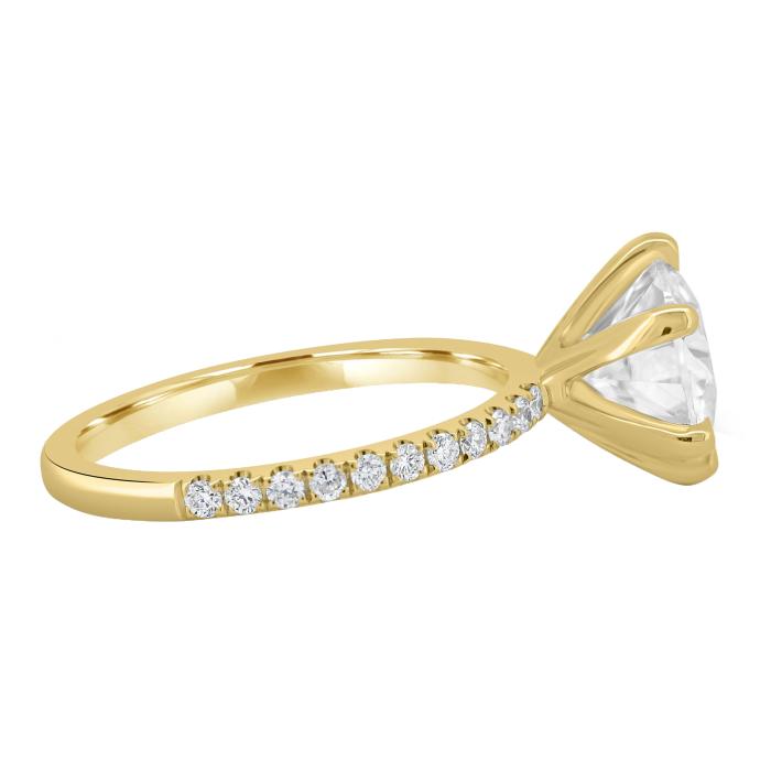 Μονόπετρο Δαχτυλίδι με Lab Grown Διαμάντια Χρυσός K18 SKU-82529