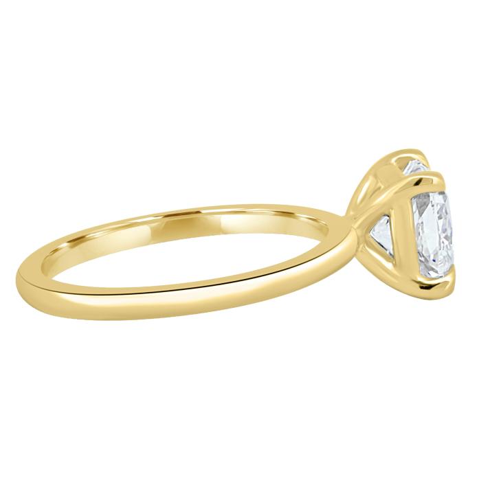 Μονοπετρο Δαχτυλίδι με Lab Grown Diamond Χρυσός K18 SKU-82533