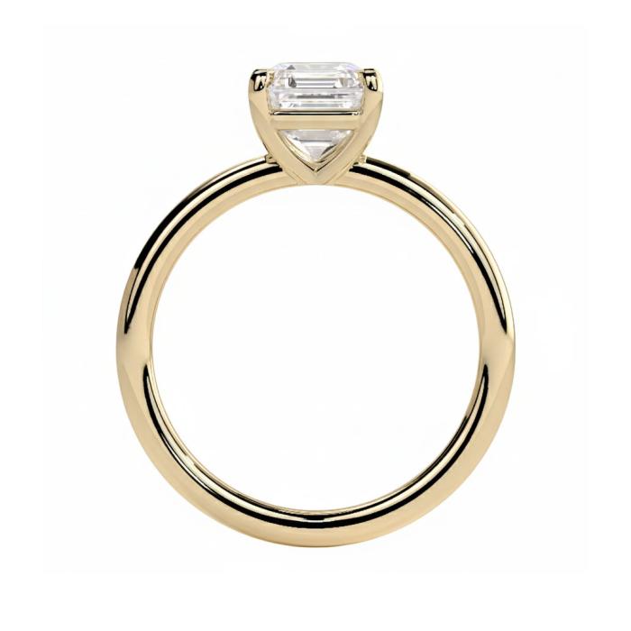 Μονόπετρο Δαχτυλίδι με Lab Grown Diamond Χρυσός K18 SKU-82545