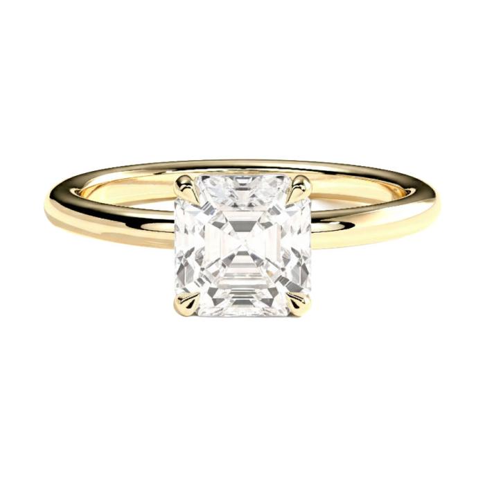 Μονόπετρο Δαχτυλίδι με Lab Grown Diamond Χρυσός K18 SKU-82545