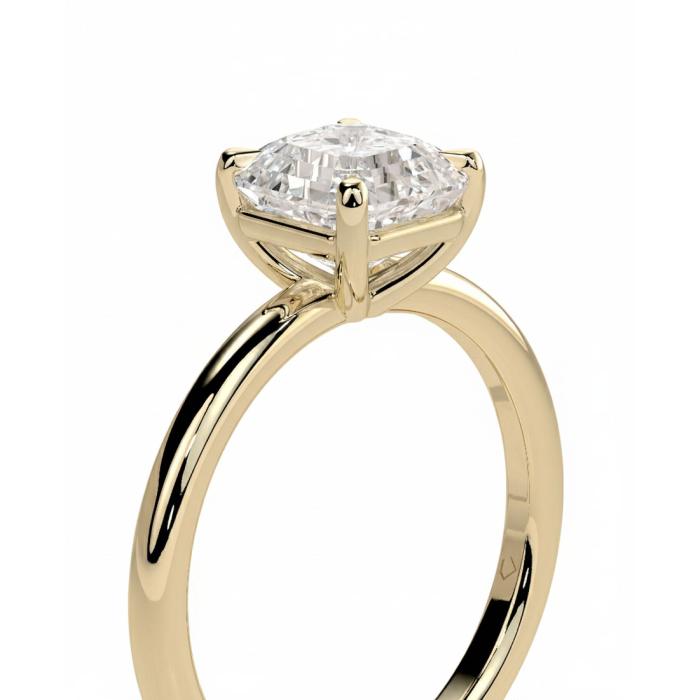 Μονόπετρο Δαχτυλίδι με Lab Grown Diamond Χρυσός K18 SKU-82545